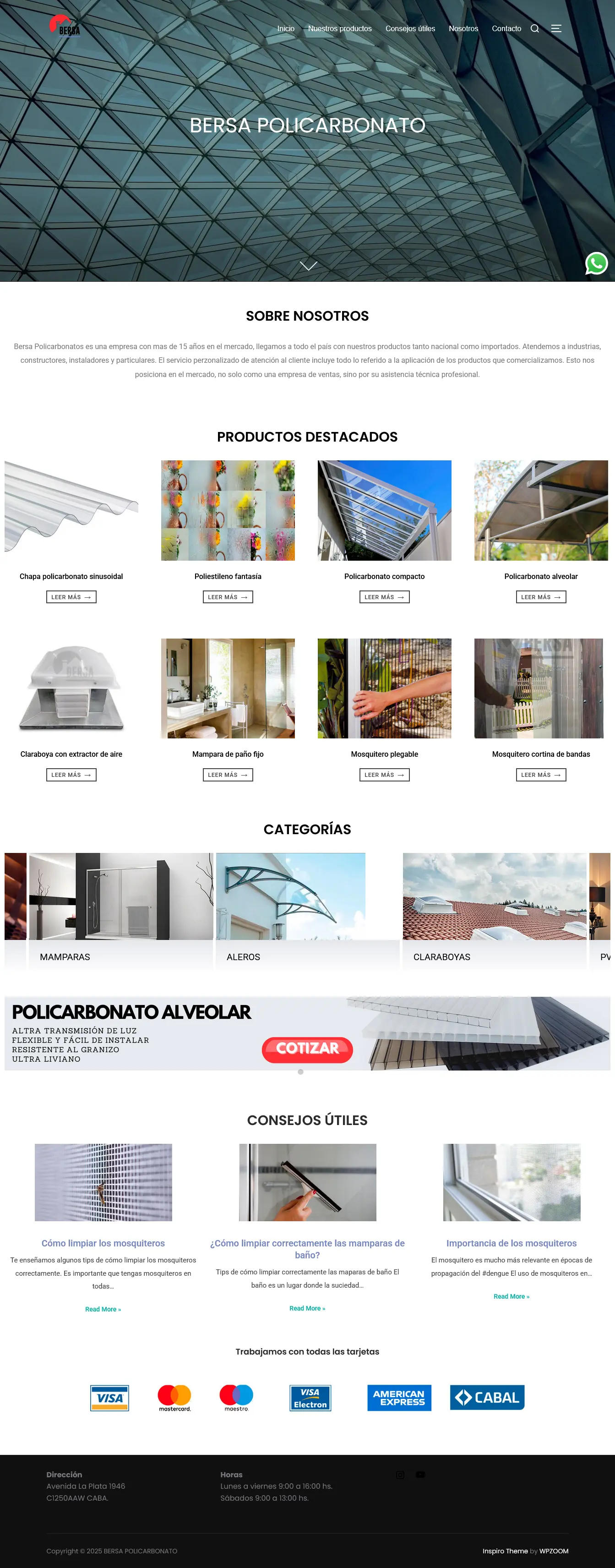 Caso de éxito: Bersa Policarbonatos