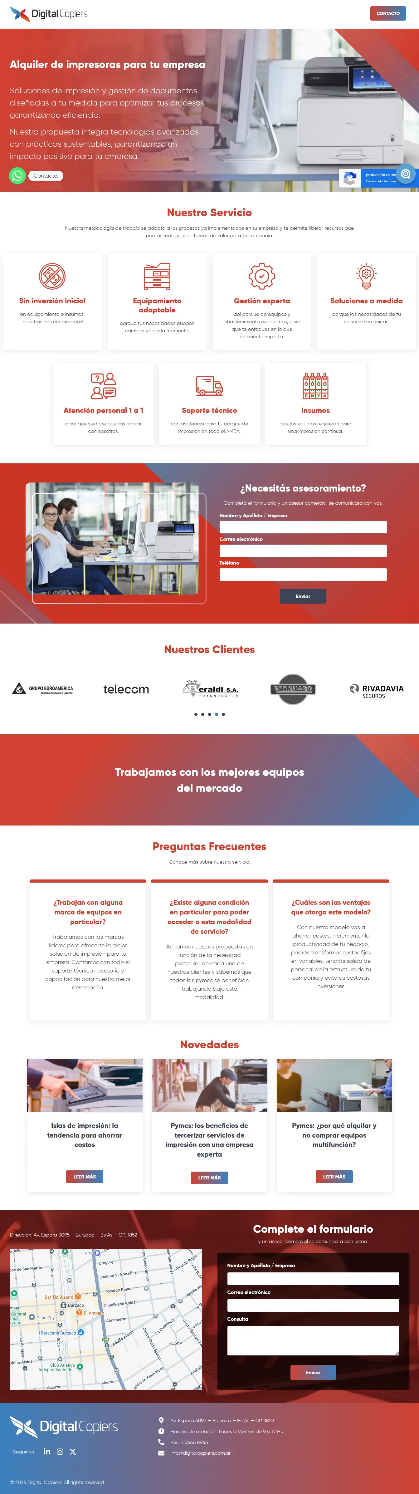 Caso de éxito: Digital Copiers