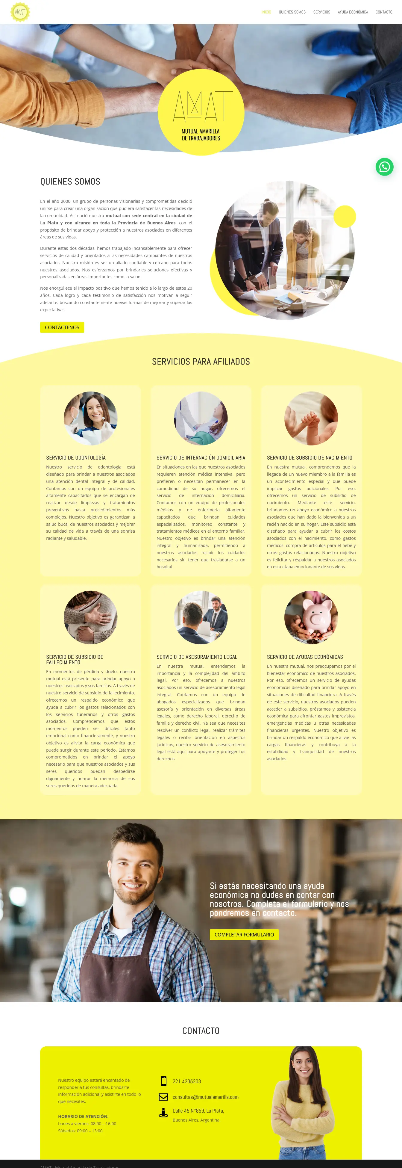 Caso de éxito: Mutual Amarilla