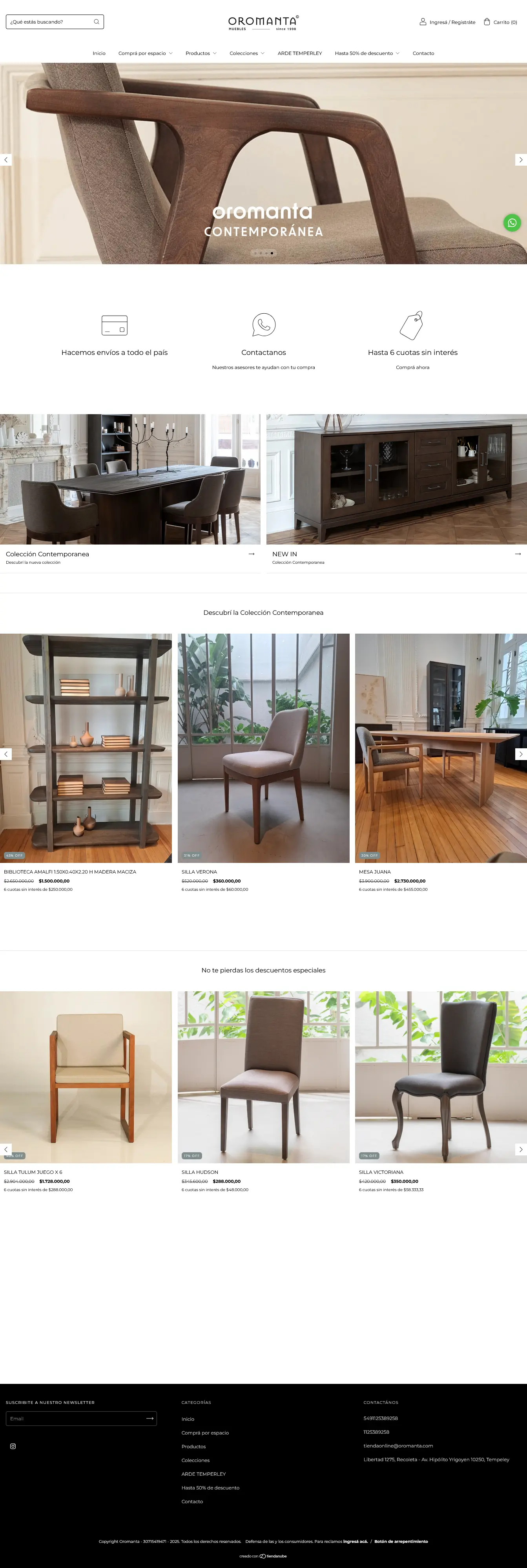 Caso de éxito: Oromanta Muebles